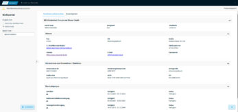 Marktkommunikationsdaten BDEW Code Eingabe