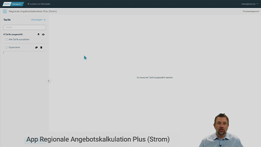 TN App Regionale Angebotskalkulation Plus Strom